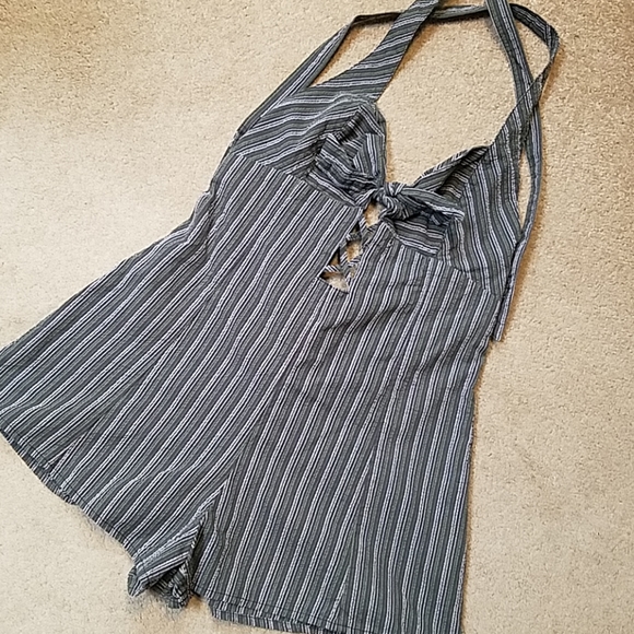 Free People striped romper - Picture 1 of 7